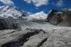 Ledovec pod Monte Rosou