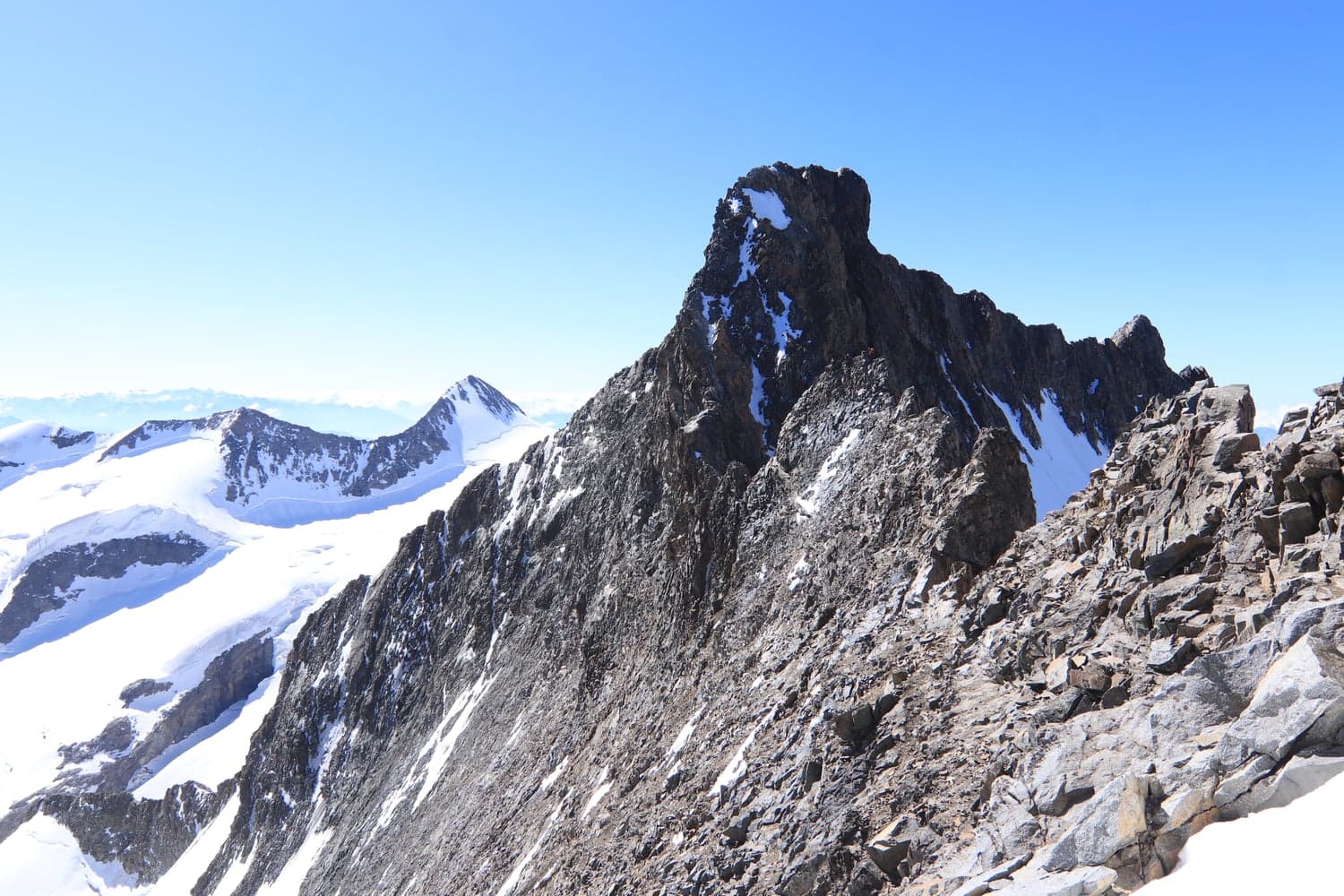 Vrcholové lezení na Piz Bernina