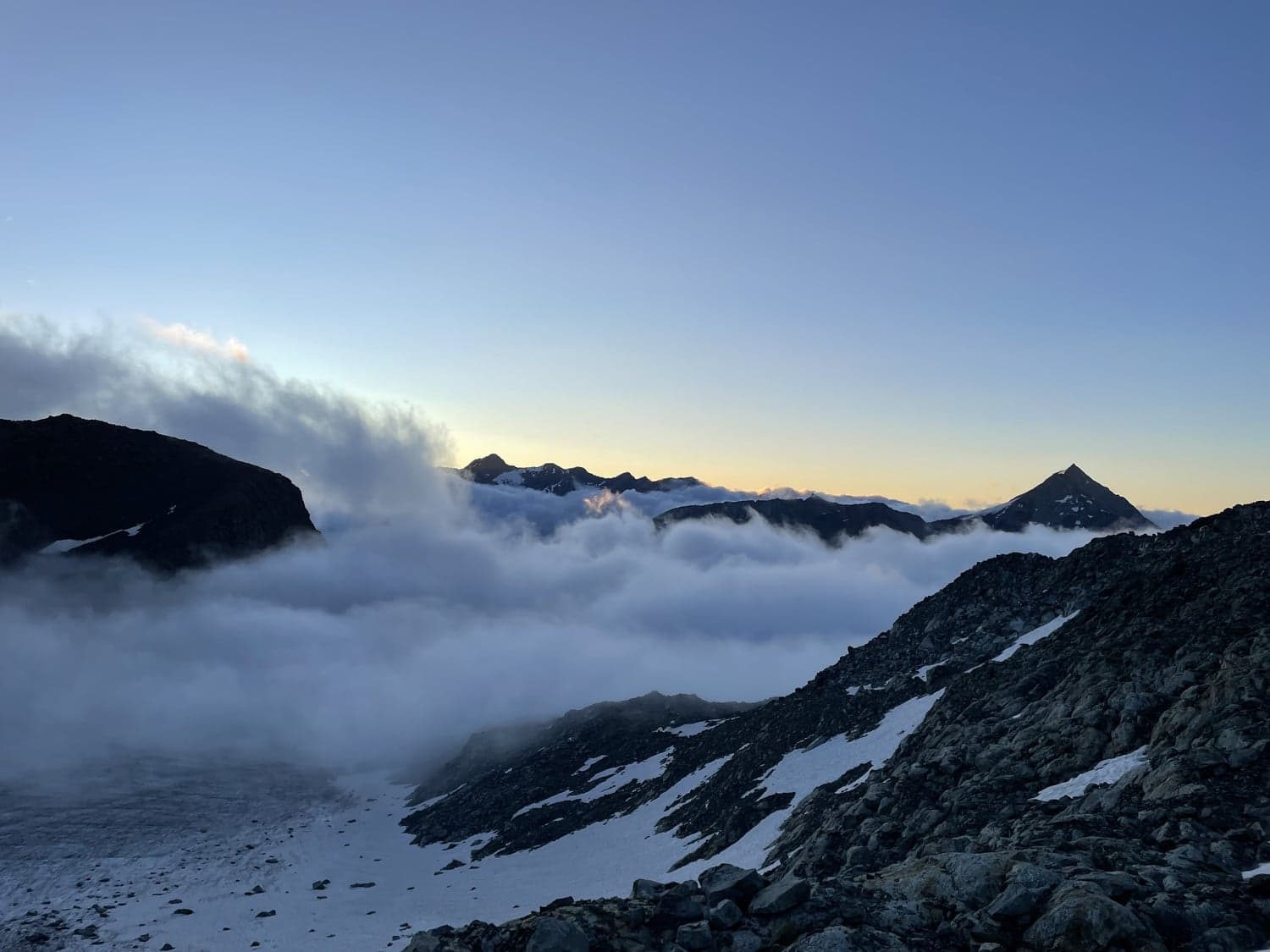 Nástup na Stralhorn