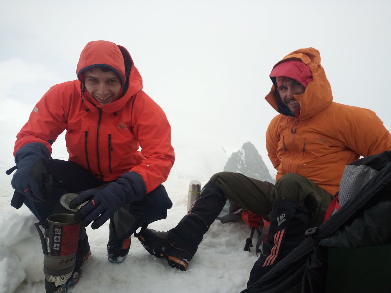 Ushba Pillow (4200 m.n.m)
